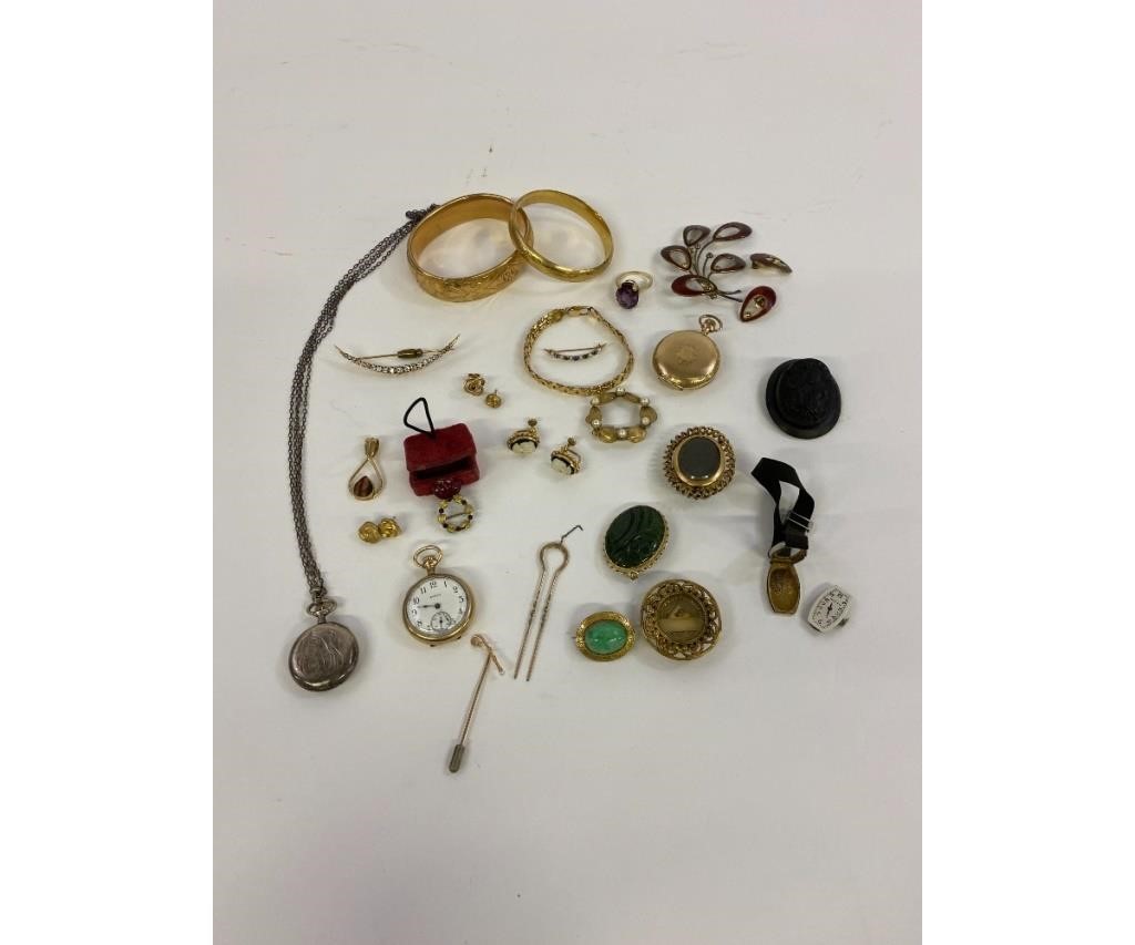 Appraisal: Grouping of ladies jewelry to include a Tiffany Co k