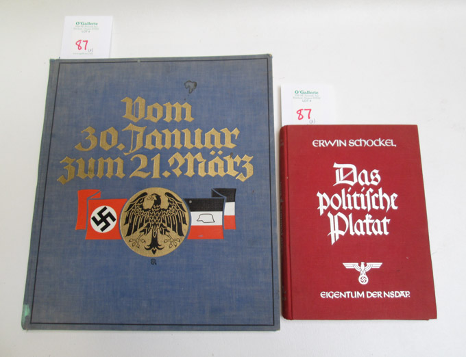 Appraisal: TWO WORLD WAR TWO NAZI BOOKS the first Das Politifche