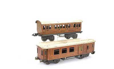 Appraisal: Bing O Gauge LNER Saloon Brake End Coach running number