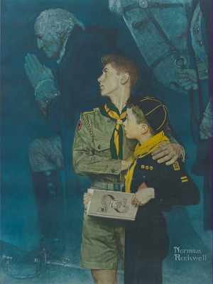 Appraisal: Norman Rockwell American - Our Heritage Nine color collotype on