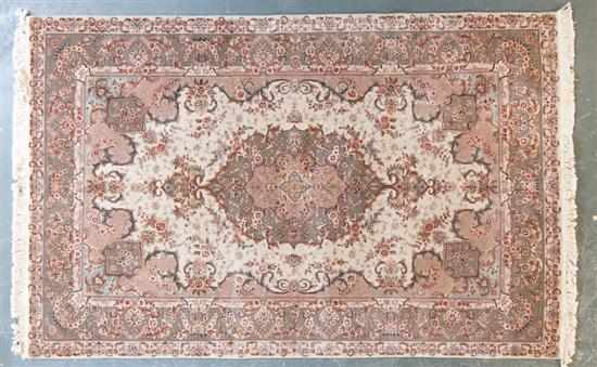 Appraisal: Sino Tabriz rug China modern x Estimate - Excellent condition