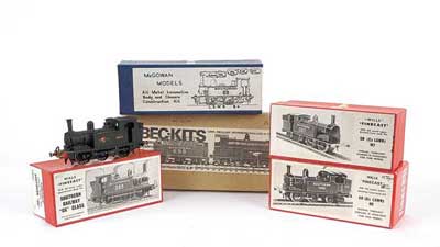 Appraisal: OO Gauge a group of SR unbuilt part built Loco