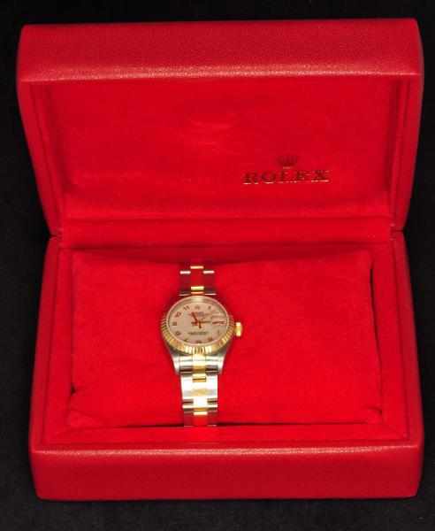 Appraisal: Rolex K Y Gold Stainless Steel Ladies Watch Description Oyster