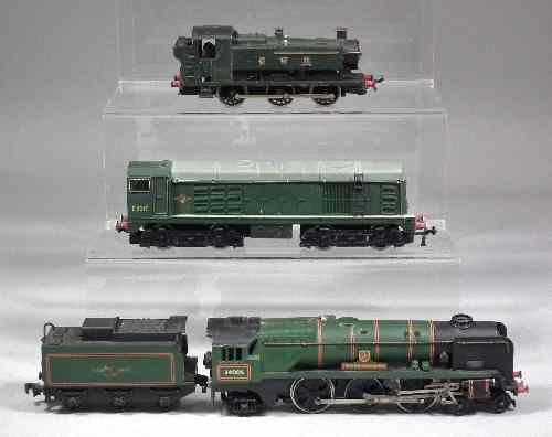 Appraisal: A collection of Hornby 'OO' gauge diecast locomotives including -