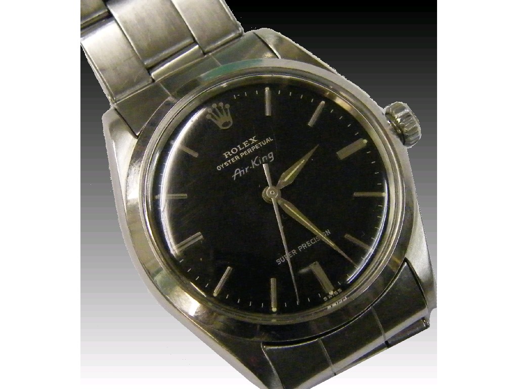 Appraisal: Rolex Oyster Perpetual Air King Super Precision stainless steel gentleman's