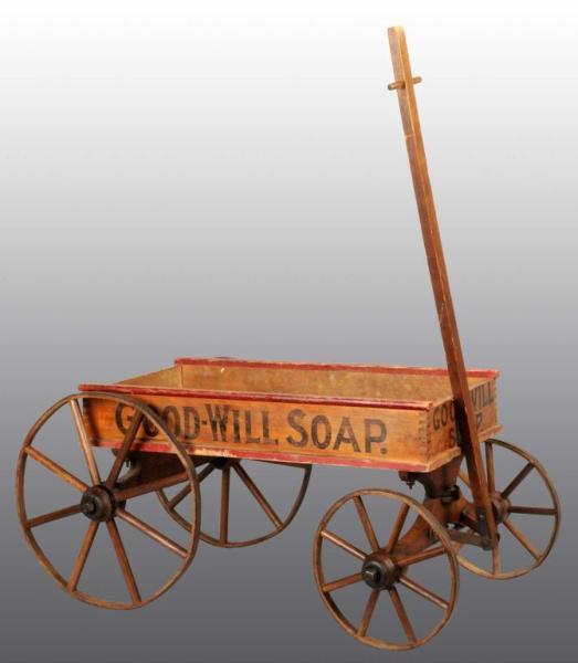 Appraisal: Goodwill Soap Wagon Description Turn of the century Early wagon