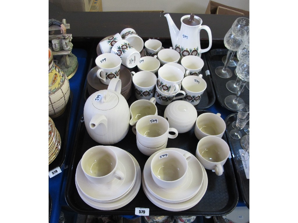 Appraisal: Hornsea 'Concept' teaset and a Figgjo Flint 'Rolf' teaset