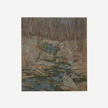 Appraisal: Charles Kaelin Winter Stream pastel on paper h w in