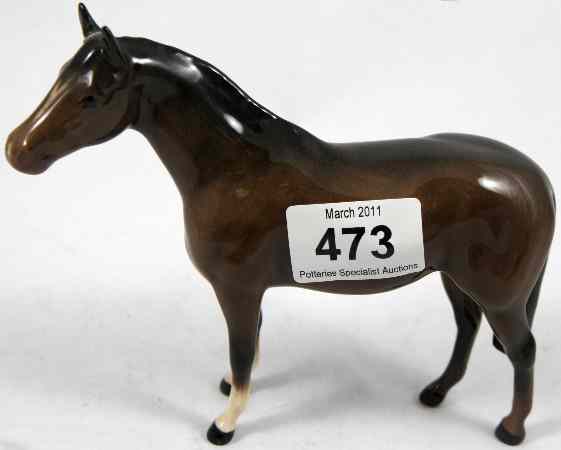 Appraisal: Beswick Small Thoroughbred Stallion