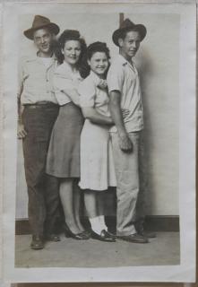 Appraisal: Photograph Michael Disfarmer Michael Disfarmer Amercian - Group Portrait Four