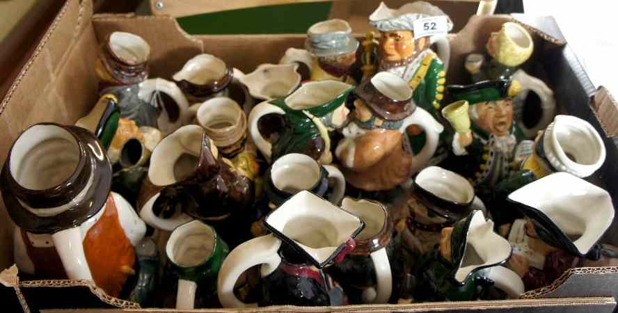 Appraisal: A good collection of Roy Kirkham Toby Jugs including Town