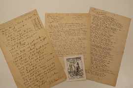 Appraisal: Shaw Nielson John Three Manuscript Letters by John Shaw Neilson