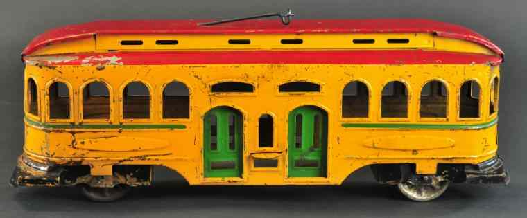 Appraisal: RAPID TRANSIT TROLLEY Schieble pressed steel hillclimber painted in orange