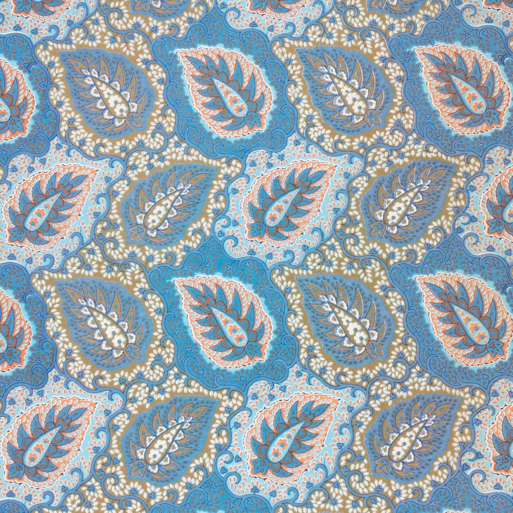 Appraisal: Group of Four Bolts of Fabric Comprising A blue and