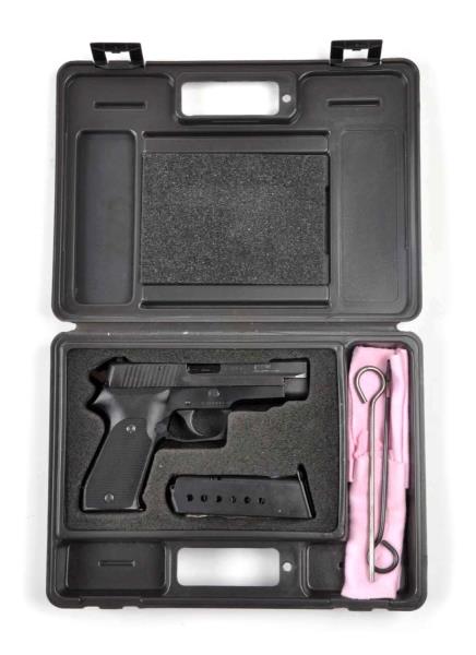 Appraisal: Cased Sig Sauer Model P Pistol Serial G This gun