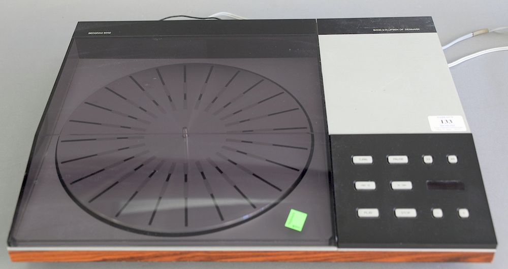 Appraisal: Bang Olufsen turntable Beogram Provenance Estate from Long Island New