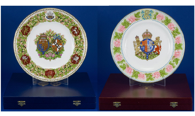 Appraisal: Mulberry Hall Minton Limited Edition Commemorative Plates The Royal Wedding