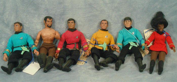 Appraisal: Lot of Mego Star Trek Characters all made by Mego