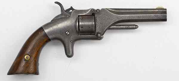 Appraisal: Engraved Manhattan st Model Pocket Pistol cal '' barrels S