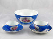 Appraisal: A group of Russian ceramics comprising a bowl two cups