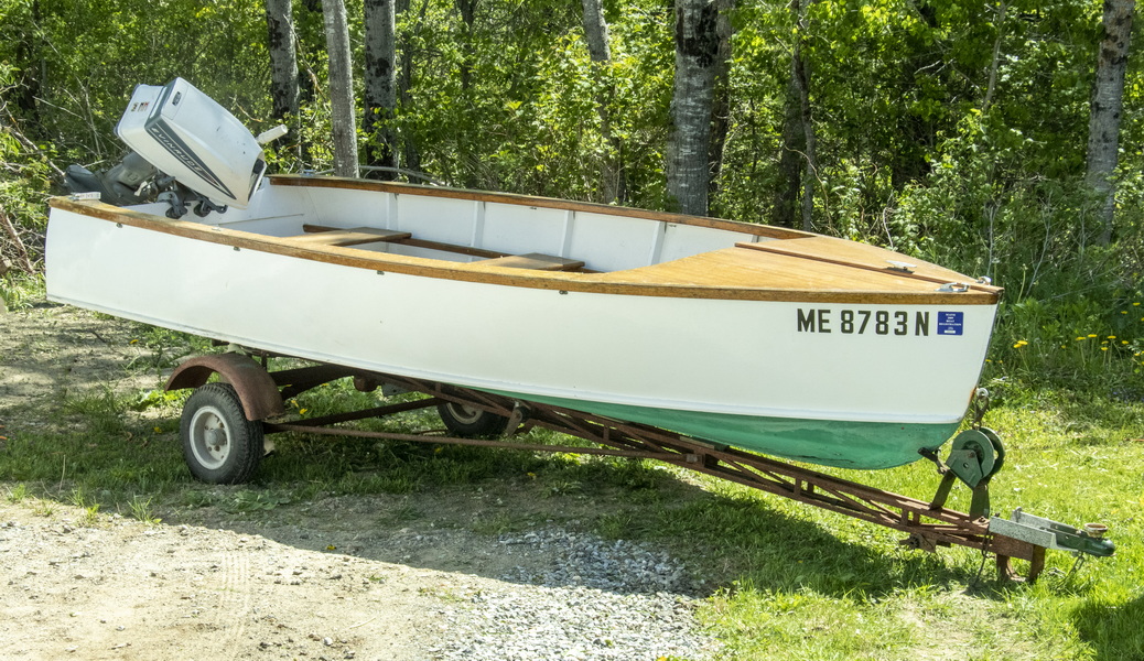 Appraisal: CHRIS CRAFT ' BOAT FROM KIT WITH EVINRUDE FASTWIN WITH