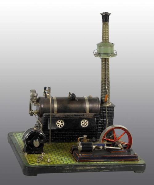 Appraisal: Bing No Horizontal Steam Engine Toy Description Steam engine with