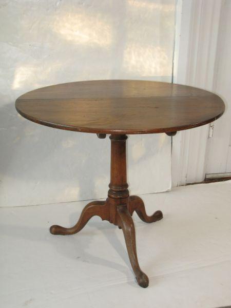 Appraisal: American Queen Anne Tea Table late th c mahogany having