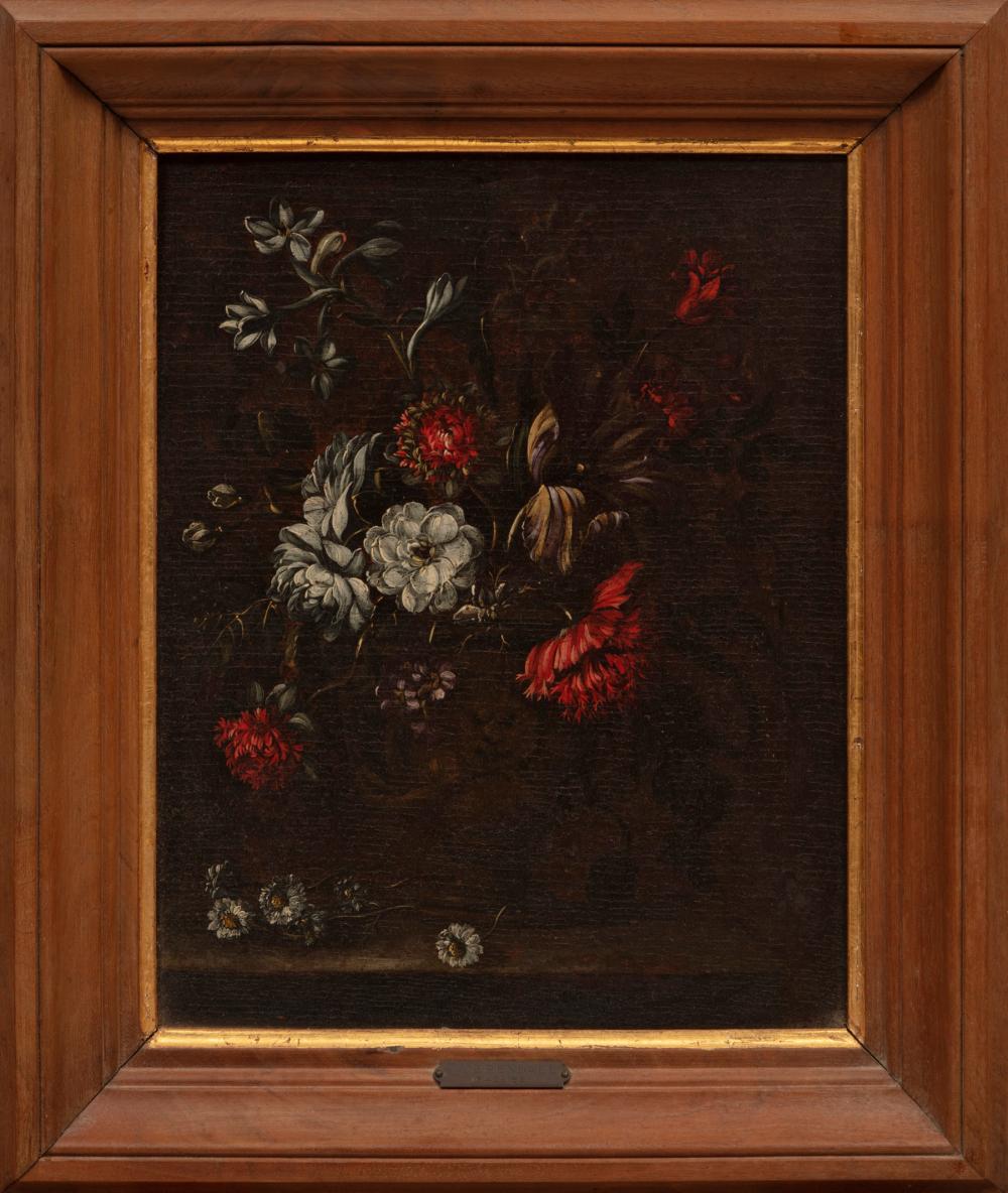 Appraisal: Manner of Nicolaes van Veerendael Flemish - Floral Still Lifes