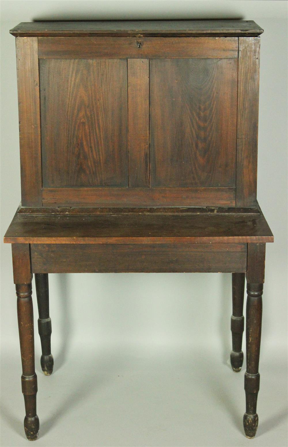 Appraisal: TH C CHERRY PLANTATION DESK having a rectangular top with