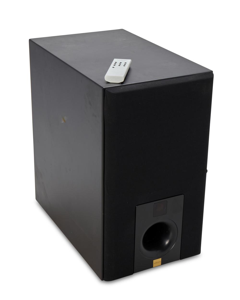 Appraisal: Aerial Acoustics SW Subwoofer st century Serial no With black