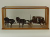 Appraisal: MODEL - Circa wooden model of a four horse stagecoach