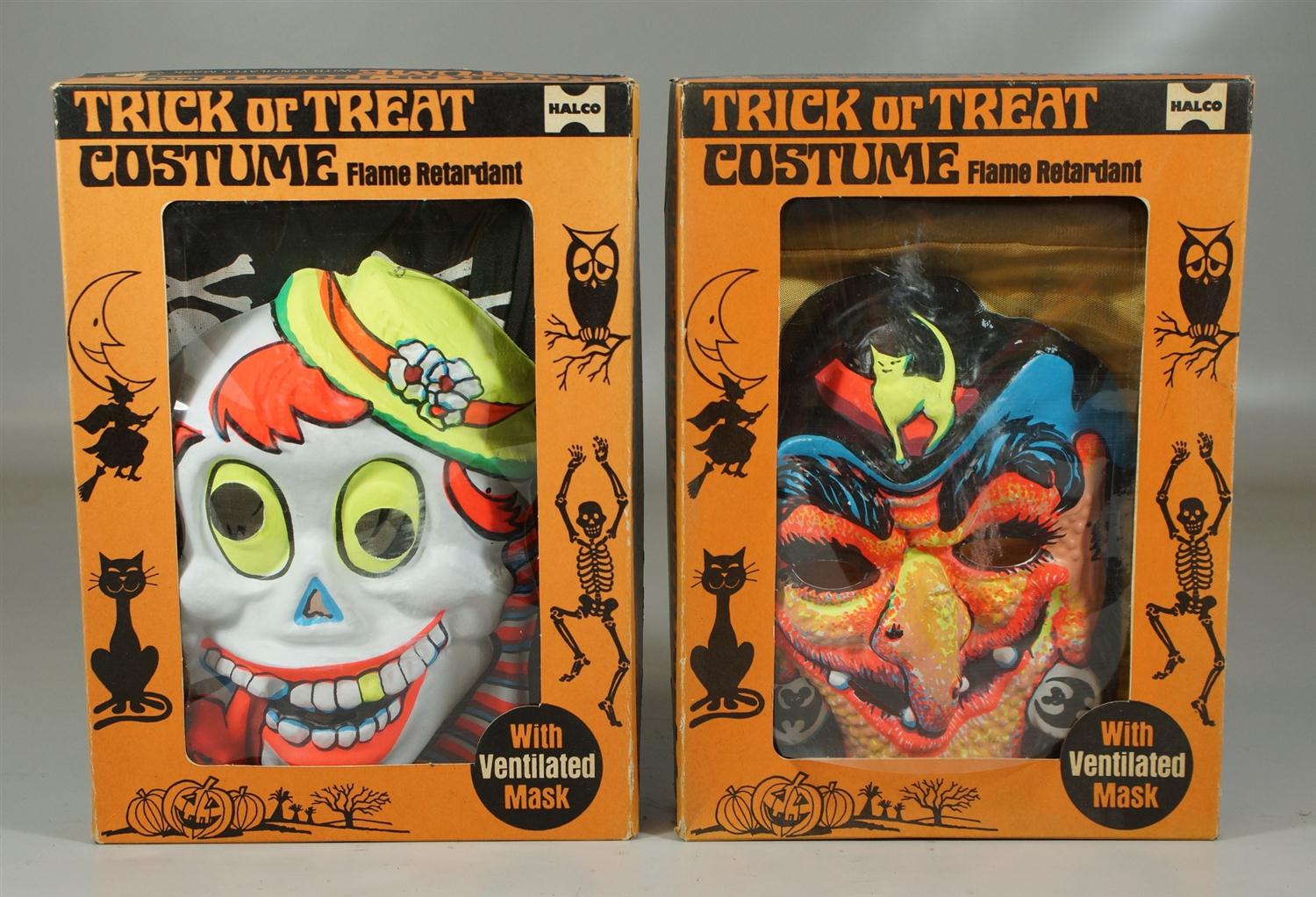 Appraisal: Halco Trick or Treat costumes old stock in original boxes