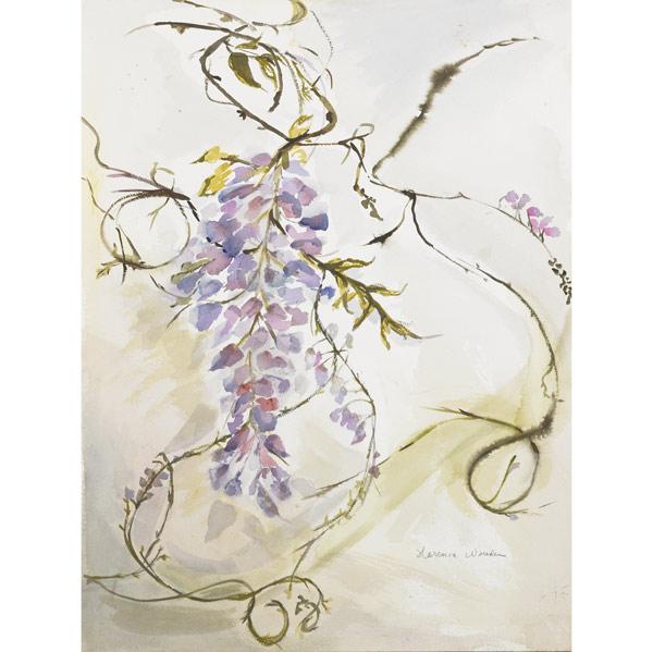 Appraisal: FLORENCE WENDER American - Fifty watercolors on paper of still