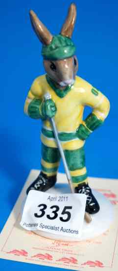 Appraisal: Royal Doulton Bunnykins Ice Hockey DB Limited Edition Boxed with