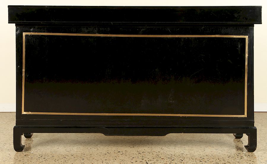 Appraisal: MID CENTURY MODERN EBONIZED SIDEBOARD CIRCA A mid century modern