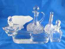 Appraisal: A Hadeland glass polar bear cm long and a glass