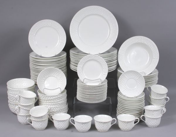 Appraisal: Set of Tiffany Co 'Tiffany Weave' pattern china to include