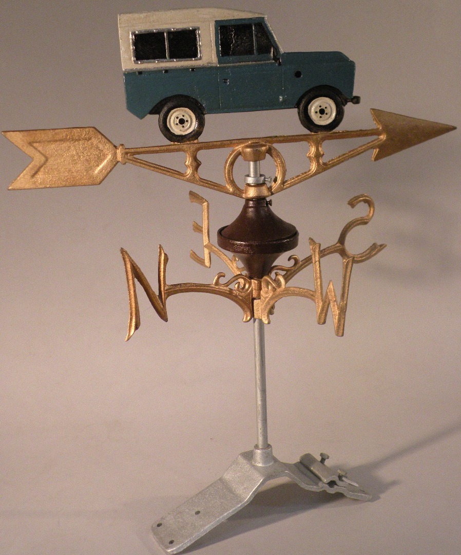 Appraisal: A Land Rover weather vane with mount cm high