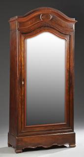 Appraisal: French Louis Philippe Carved Mahogany Armoire lat French Louis Philippe