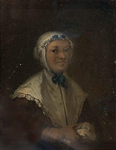 Appraisal: TH CENTURY DUTCH SCHOOL - Portrait of a lady in