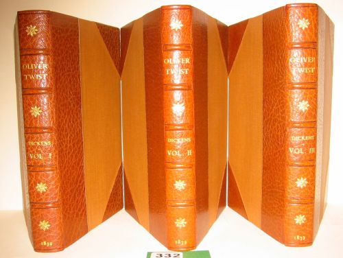 Appraisal: DICKENS CHARLES Oliver Twist Second Edition Frontispieces and plates by