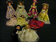 Appraisal: STORY BOOK DOLLS There are dolls in this lot including