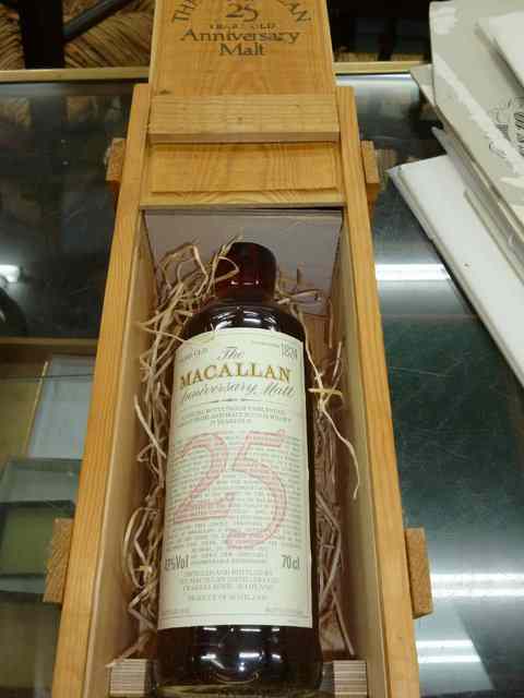 Appraisal: THE MACALLAN ANNIVERSARY MALT from a special bottling of unblended