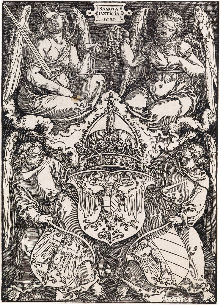 Appraisal: ALBRECHT D RER Coat of Arms of the German Empire