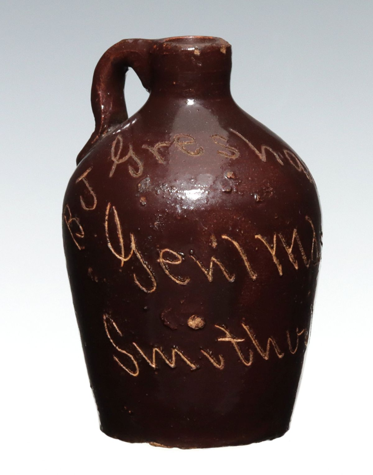 Appraisal: SMITHVILLE TEXAS STONEWARE MINI JUG