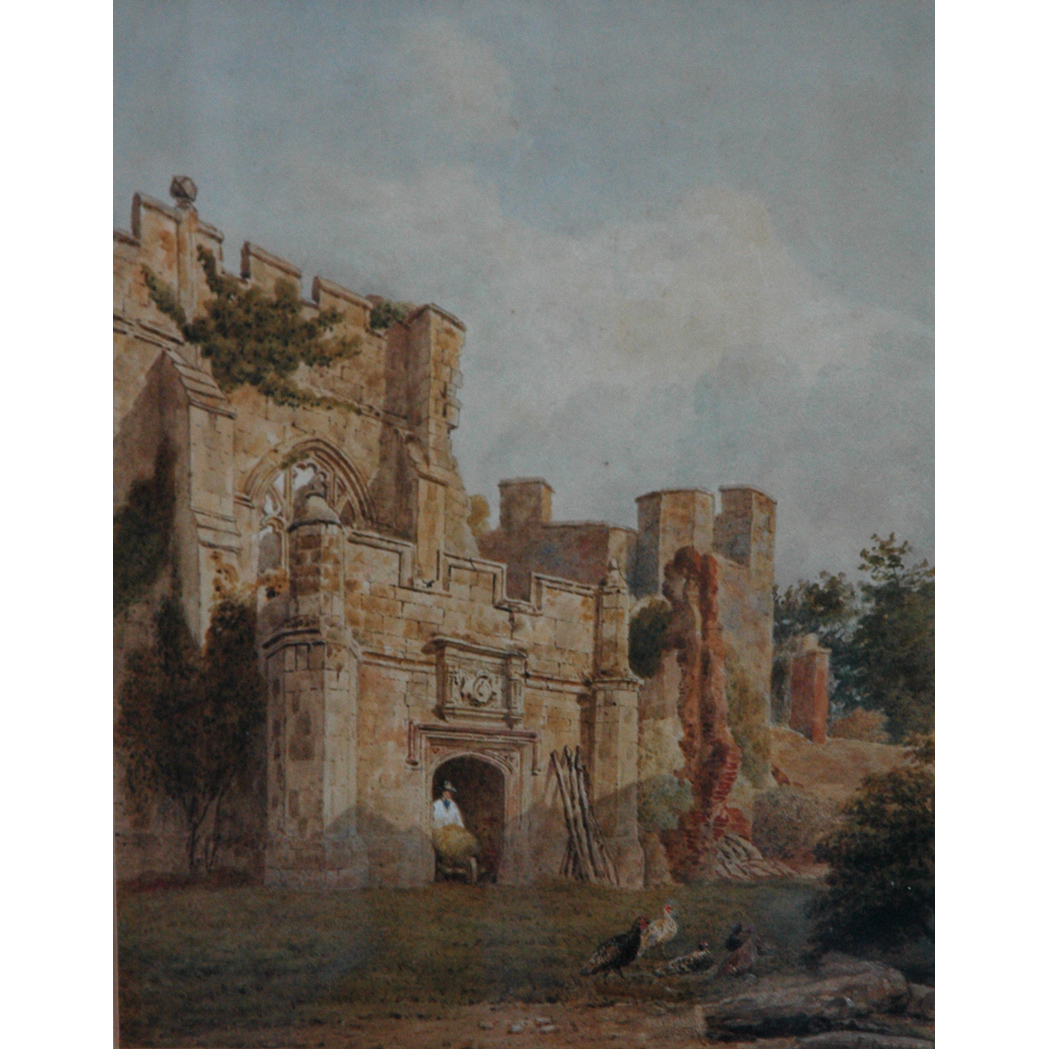 Appraisal: i Frederick Nash English - Ruins Signed F Nash lr