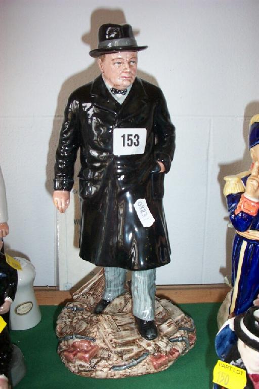 Appraisal: A Royal Doulton limited edition figure of Winston S Churchill