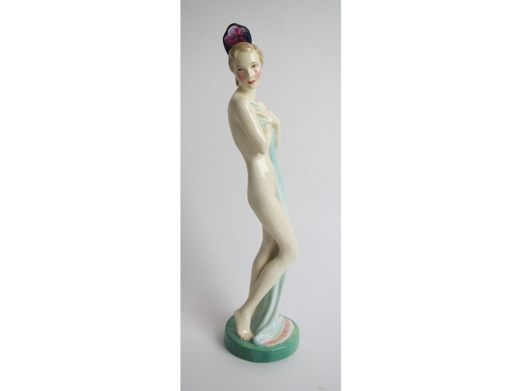 Appraisal: A Royal Doulton figure of Dawn HN wearing a head