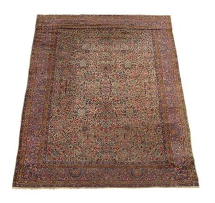 Appraisal: Laver Kerman carpet southeast persia circa ft in x ft