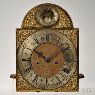 Appraisal: Thomas Lewis Penny Moon Eight-day Movement and Dial Bristol England